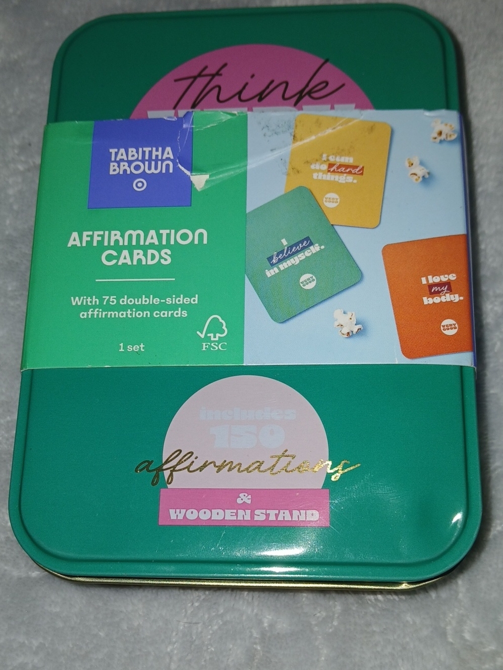 Tabitha Brown Affirmation Cards With Stand